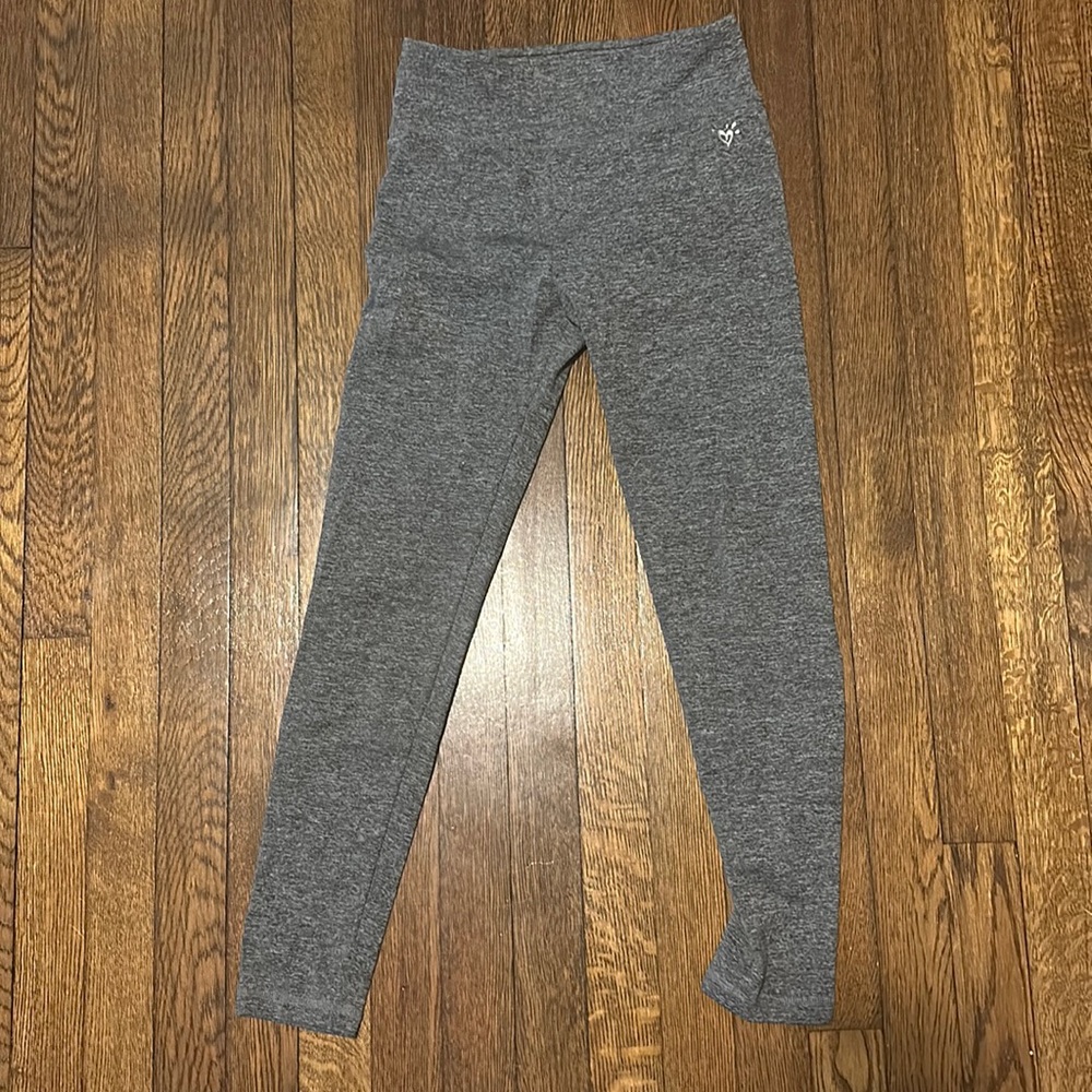 Justice grey leggings! Never worn! Great condition